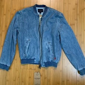 Lucky Brand Jackets & Coats - Lucky Brand Denim Bomber Jacket Lucky Brand Jackets & Coats - Lucky Brand Denim Bomber Jacket